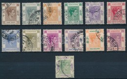 O 1938 Forgalmi 13 Klf Belyeg Mi 139-161 I - Altri & Non Classificati