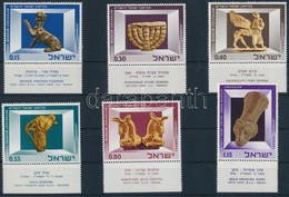 ** 1966 A Jeruzsalemi Izrael Muzeum M?targyai Tabos Sor Mi 371-376 - Other & Unclassified