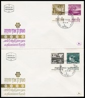 1973 Forgalmi: Tajak Tabos Sor 2 Db FDC-n Mi 598-601 X - Other & Unclassified