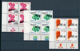 ** 1975 Koernyezetvedelem Tabos Sor Mi 656 A-657 A-658 C - Sonstige & Ohne Zuordnung