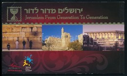 ** 2010 Jeruzsalem - Generaciorol Generaciora Alkalmi Belyegfuezet Kiadas - Autres & Non Classés
