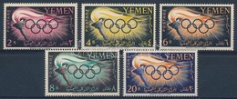 ** 1960 Nyari Olimpia: Roma Sor Mi 200-204 - Other & Unclassified