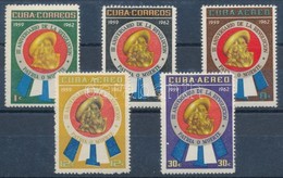 ** 1962 A Forradalom Evforduloja Sor Mi 746-750 - Sonstige & Ohne Zuordnung