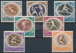 ** 1956 Melbourne-i Olimpia Mi 984-989  + Aranyermes Tavolugro  Mi 994 - Otros & Sin Clasificación