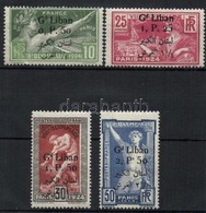 * 1924 Olimpia Sor Feluelnyomassal Mi 53-56 (53 Kis Toeres / Folded) - Sonstige & Ohne Zuordnung