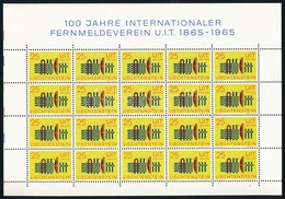 ** 1965 100 Eves A Nemzetkoezi Tavkoezlesi Unio (ITU) Kisiv Mi 458 - Andere & Zonder Classificatie