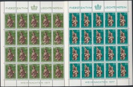 ** 1977 Karacsony, Szobrok Kisivsor Mi 688-691 - Andere & Zonder Classificatie