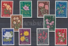 ** 1953 Forgalmi: Viragok Sor Mi 394-403 - Altri & Non Classificati