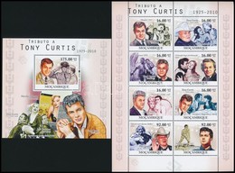 ** 2010 Tony Curtis Kisiv Mi 4096-4103 + Blokk Mi 378 - Sonstige & Ohne Zuordnung