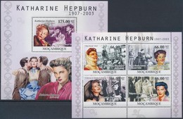 ** 2010 Katharine Hepburn Kisiv Mi 4220-4223 + Blokk Mi 396 - Sonstige & Ohne Zuordnung