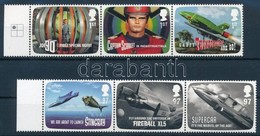 ** 2011 Gerry Anderson Sci-fi Sorozatai Sor Mi 3030-3035 2 Db Harmascsikban - Other & Unclassified