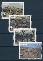 ** 1991 WWF: Zebra Sor 4 FDC-n + Sor Mi 702-705 - Other & Unclassified