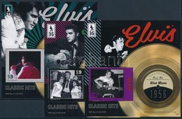 ** 2012 Elvis Presley 3 Klf Blokk Mi 316-318 - Altri & Non Classificati