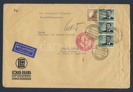 1938 Tulsulyos Legi Level Argentinaba 6,25 RM Bermentesitessel / Overweight Airmail Cover With 6,25 RM Franking To Argen - Other & Unclassified