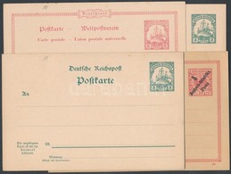 Deutsch Ostafrika 1896-1919 11 Db Hasznalatlan Dijjegyes Levelez?lap Koezte Valtozatok Es 1 Masodpeldany - Other & Unclassified