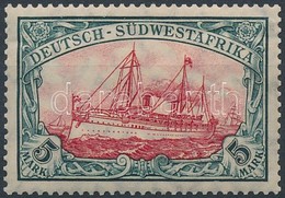 ** Deutsch-Suedwestafrika 1906 Csaszari Jacht Mi 32Ab (gumihiba) - Sonstige & Ohne Zuordnung