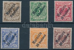 * Marokko 1899 Forgalmi Sor Mi 1-6 - Other & Unclassified