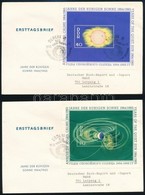 1964 A Nyugodt Nap Eve Blokksor Mi 20-22 FDC - Other & Unclassified