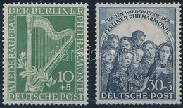 ** 1950 Ismet Oesszeall A Berlini Filharmonikus Zenekar Sor Mi 72-73 - Andere & Zonder Classificatie