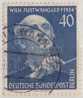O 1955 Wilhelm Furtwaengler Karmester Mi 128 (Mi EUR 23.-) - Sonstige & Ohne Zuordnung