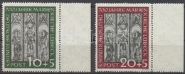 ** 1951 Marienkirche Mi 139-140 Ivszeli Sor - Otros & Sin Clasificación