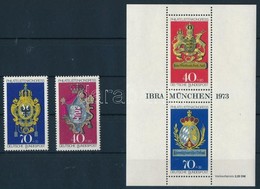 ** 1973 IBRA Sor Mi 764-765 + Blokk Mi 9 - Autres & Non Classés