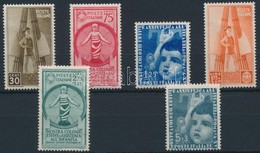 * 1937 Gyermekek 6 Ertek Mi 563, 565-569 - Other & Unclassified