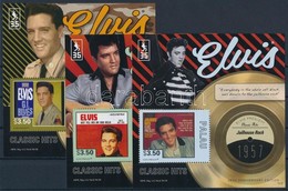 ** 2012 Elvis Presley 3 Klf Blokk Mi 263-265 - Otros & Sin Clasificación