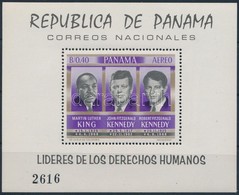 ** 1968 John Es Robert Kennedy, Martin Luther King Blokk Mi 102 - Autres & Non Classés