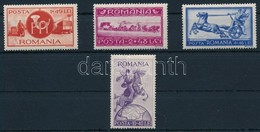 ** 1944 Posta Es Vasut Sor Mi 817-820 - Sonstige & Ohne Zuordnung