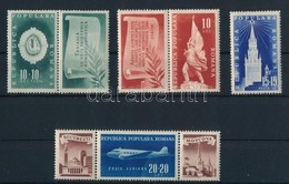 ** 1948 Kongresszus Sor Mi 1158-1161 (Mi 1158,1159 Szelvennyel) - Other & Unclassified