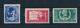 ** 1952 Ion Luca Caragiale Sor Mi 1386-1388 - Other & Unclassified