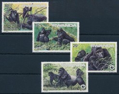 ** 1985 WWF: Hegyi Gorilla Sor Mi 1292-1295 - Altri & Non Classificati