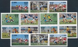 ** 1978 Labdarugo VB Mi 541-547 Fogazott Es Vagott - Altri & Non Classificati