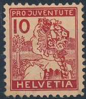 ** 1915 Pro Juventute Belyeg Mi 129 (betapadas / Gum Disturbance) - Otros & Sin Clasificación