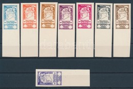 (*) 1943 Szir Egyseg Legiposta 8 Klf Szinproba / Mi 470-473 8 Different Colour Proofs - Altri & Non Classificati