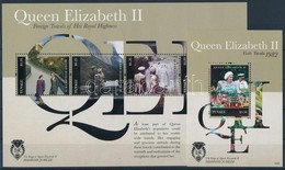 ** 2012 II. Erzsebet Kiralyn? Utazasai Kisiv Mi 1876-1879 + Blokk Mi 195 - Otros & Sin Clasificación