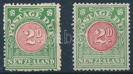 * 1904 Porto Belyeg Es Valtozata  Postage Due Mi 15 A, C - Otros & Sin Clasificación