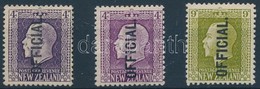 * 1925 Hivatalos 3 Db Ertek / Official Mi 31 A-C, 32 - Other & Unclassified