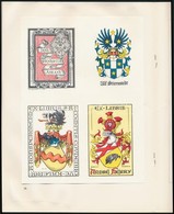 1966 Nordisk Exlibris Tidsskrift. Kobenhavn, Sok Eredeti Beragasztott Ex Libris Illusztracioval, 4szam, 27x20cm / Ex-lib - Otros & Sin Clasificación