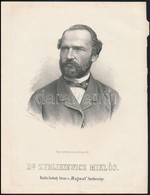 Cca 1867 Marastoni Jozsef: Miko?aj Zyblikiewicz Lengyel Politikus Portreja, Litografia, Papir, 27*21 Cm - Prints & Engravings