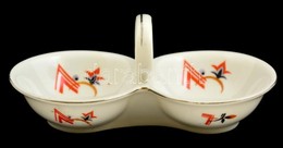 Zsolnay Art Deco So-bors Tarto, Matricas, Jelzett, Kopott, 15*8 Cm, M:6 Cm - Other & Unclassified