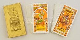 1983 Enoil Gavat Tarot Kartya Pakli, 78+2 Lap, Eredeti Dobozaban, Olasz Nyelven, Angol Nyelv? Kiser? Szoeveggel. Trevisi - Sonstige & Ohne Zuordnung