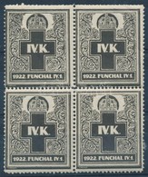 1922 IV. Karoly Gyaszbeszede Levelzaro 4-es Toemb - Non Classés