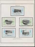 * 1913 Stadionavatas Berlinben 12 Db Levelzaro Albumlapon - Unclassified