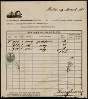 Cca 1860-1890 6 Kfl Hajozasi Szallitolevel, Fuvarlevel / 6 Different Bills Of Freight For Ships, Incl DDSG - Unclassified