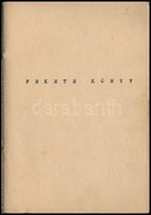 Cca 1930-1940 'Fekete Koenyv' - 64 Erotikus Tragar Gepelt Vers Fuezetbe Koetve, Jo Allapotban - Sin Clasificación