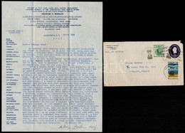 1940 Mihalyi Karoly Zoltan (1891-?) Amerikai Emigrans Magyar Politikus, Demokrata Allami Kepvisel?jeloelt Sajat Kezzel A - Unclassified