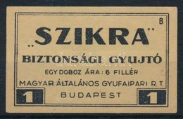 'SZIKRA' Biztonsagi Gyujto Cimke - Unclassified