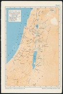 Cca 1935 A Toerteneti Izrael Terkepei, Terkepmellekletek John Bright 'A History Of Israel' Cim? Koenyveb?l, Oesszesen 16 - Other & Unclassified